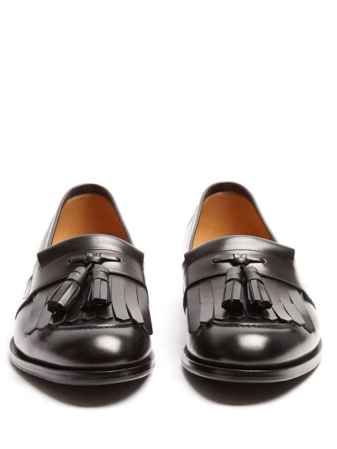 gucci mens metal tassel loafer|gucci platform loafer.